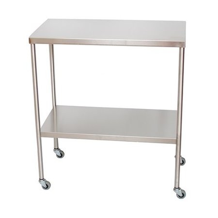 UMF MEDICAL Instrument Table 33″ x 18″ x 34" SS8012